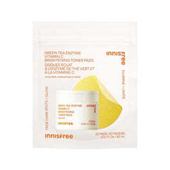 Green Tea Enzyme Vitamin C Brightening Toner Pads