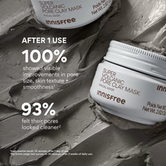 Super Volcanic Pore Clay Mask – Deep Cleanse & Clear Face Pores
