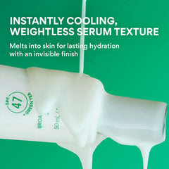 Daily UV Invisible Barrier Sunscreen Serum Broad Spectrum SPF 47 with Green Tea